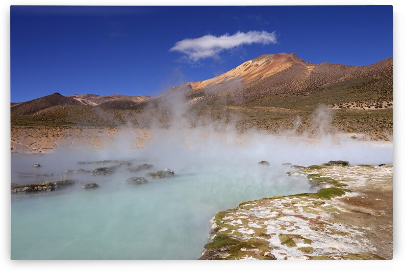 Hot springs at Polloquere Salar de Surire Chile by Magical Andes Photography