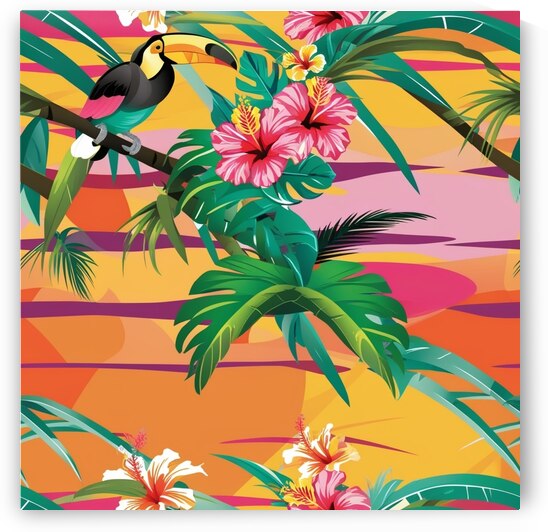  Tropical Paradise Theme A design by abdellah MEGRINI