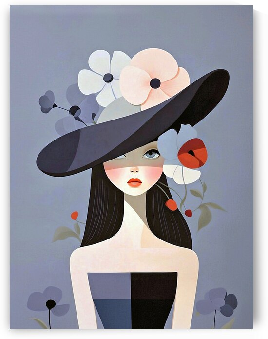 Elegant Lady Flowers by One Simple Gallery