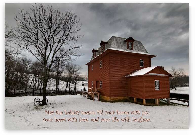 Big Otter Mill Joy Love Laughter by Norma Brandsberg Photography