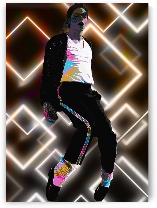 michael jackson by neonartroom