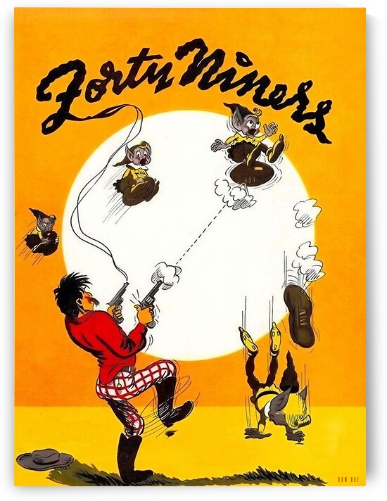 1946 San Francisco Forty Niners Cover Art by Row One Brand