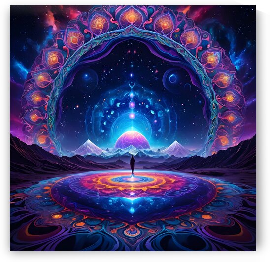 Portal to the Cosmos: Mystical Journey by Aymen KM