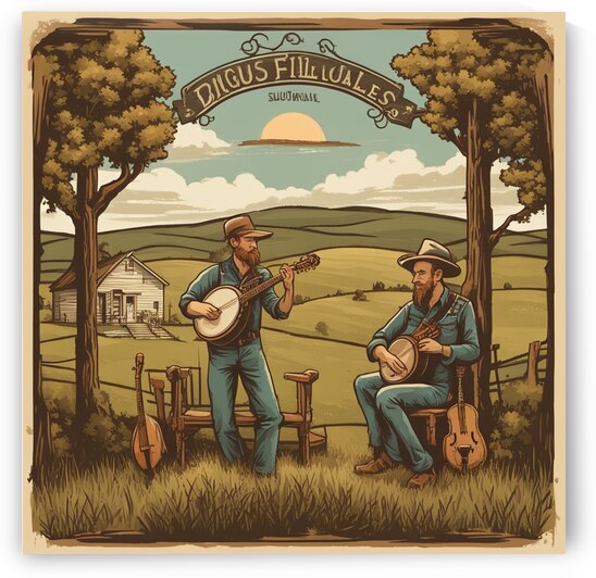 AI Art Country Music 4 by TOPARTGALLERY