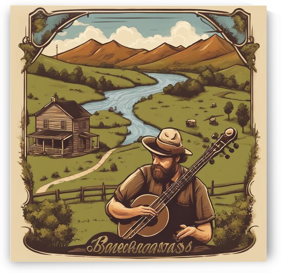 AI Art Country Music 3 by TOPARTGALLERY