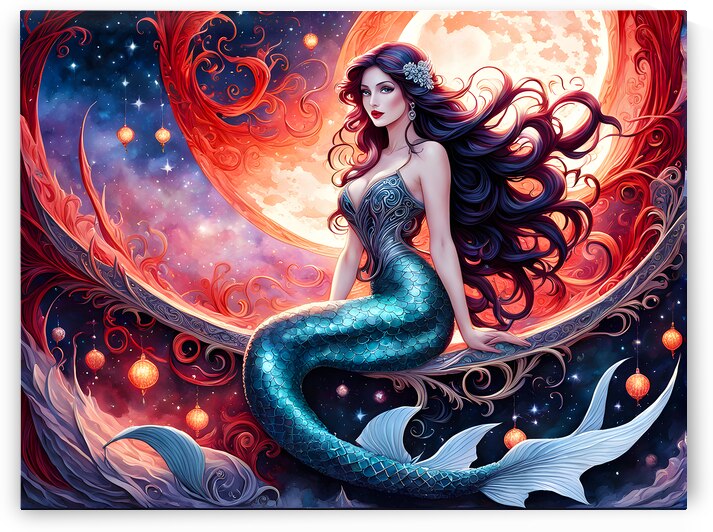 Fantasy Mermaid by One Simple Gallery