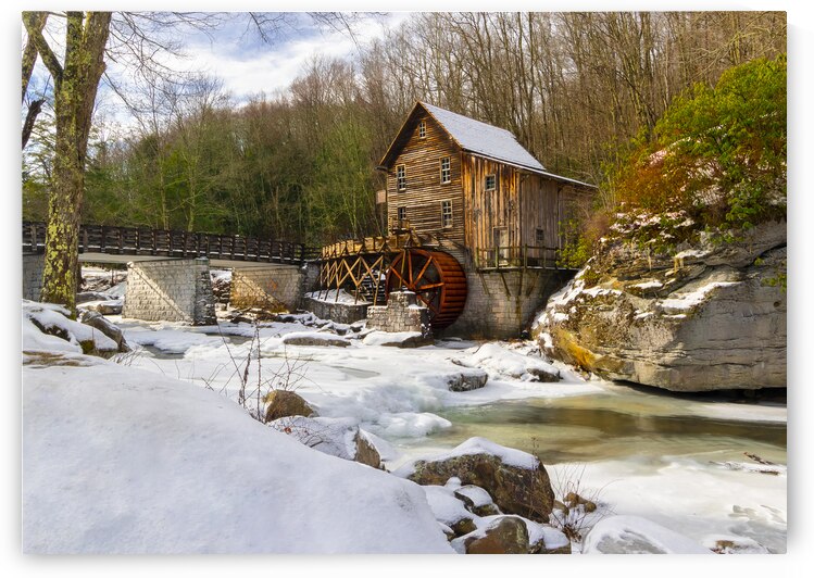 Perfect Old West Virginia Old Mill by Norma Brandsberg Photography