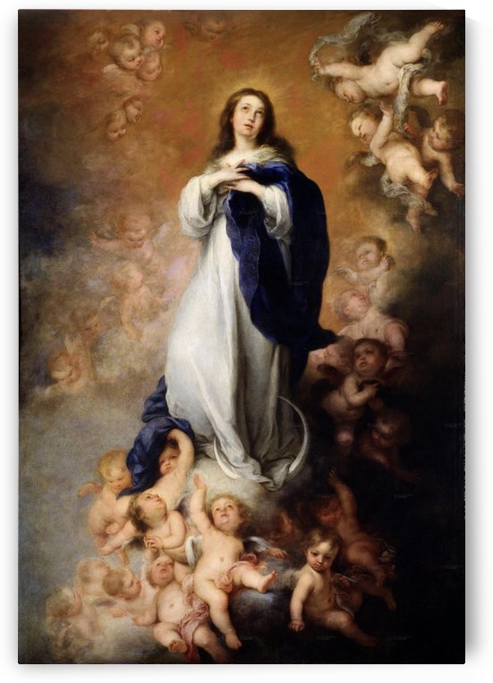 Imaculate conception by Bartolome Esteban Murillo