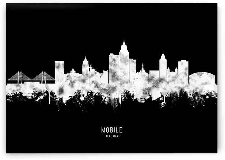 Mobile Alabama BW by Towseef Dar