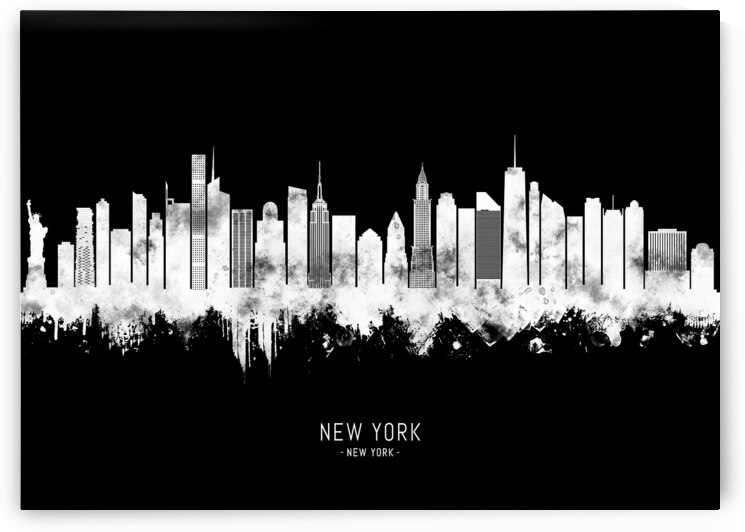 New York USA BW by Towseef Dar