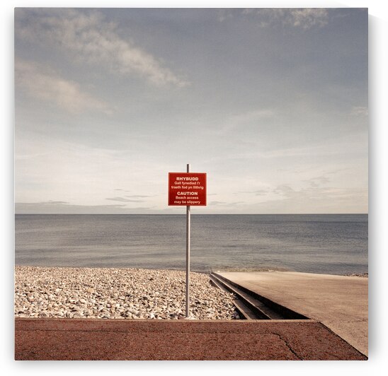 Llandudno Beach Access Sign by Dave Bowman