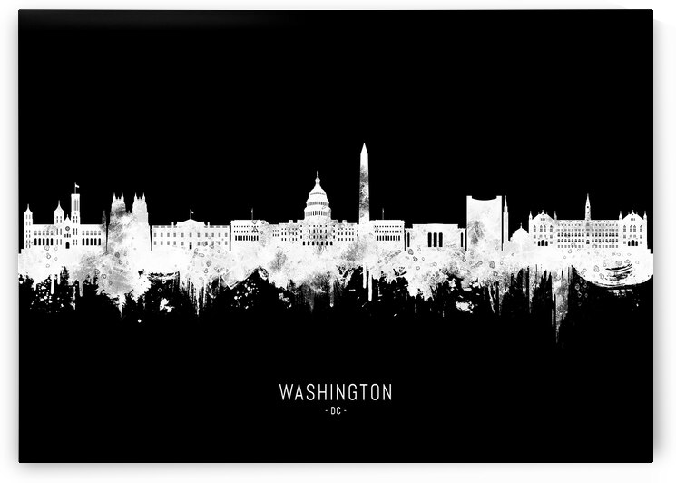 Washington D.C. USA BW by Towseef Dar