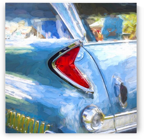 1961 Blue Chrysler Town And Country New Yorker Hardtop Wagon X1 6 by Rich Franco