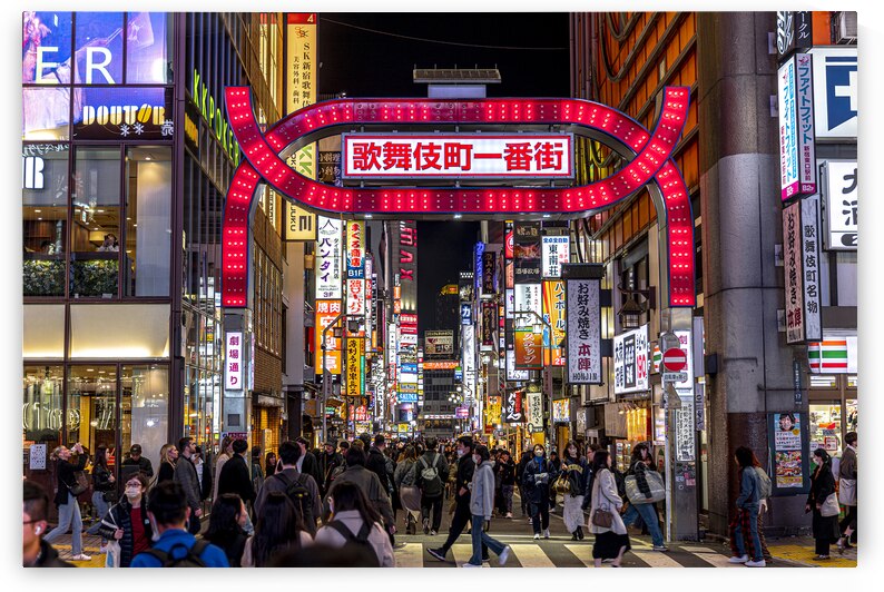 kabukicho portal by Gualtiero Boffi