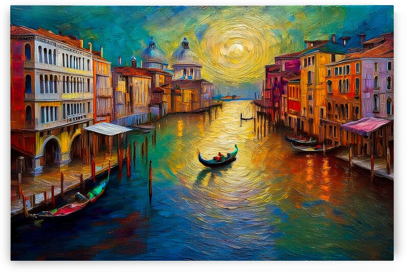 Abstract Venice 3 by Bob Tamburello