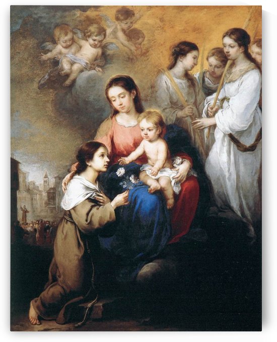 The Virgin and Child by Bartolome Esteban Murillo