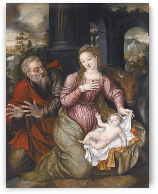 Madonna and child by Bartolome Esteban Murillo