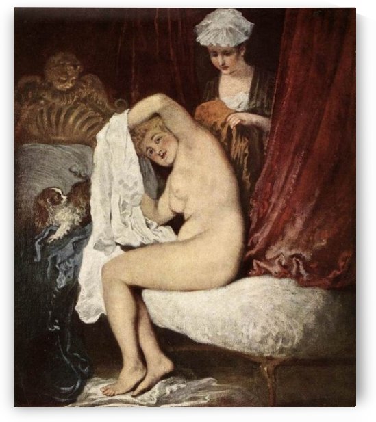 Nude woman by Bartolome Esteban Murillo