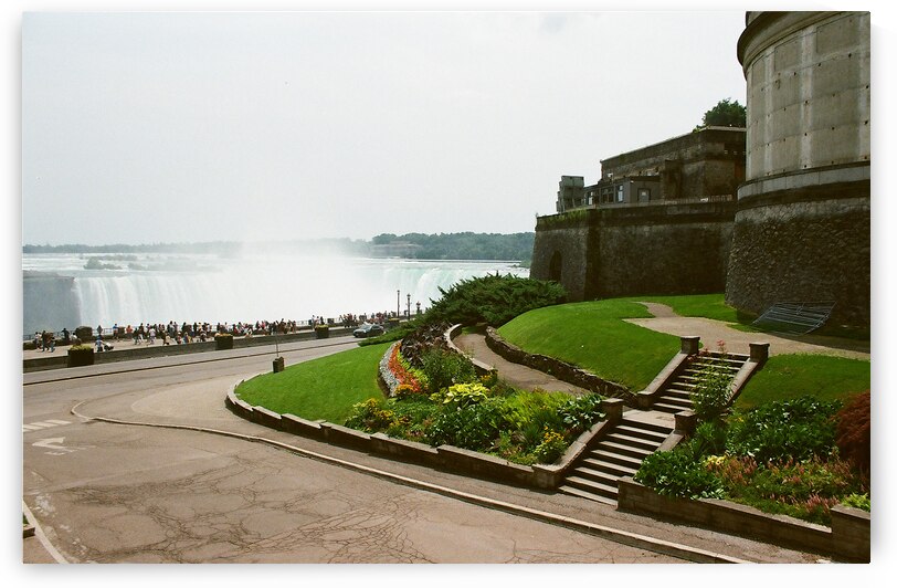 The Falls and Illumination Tower Base by maniacvii