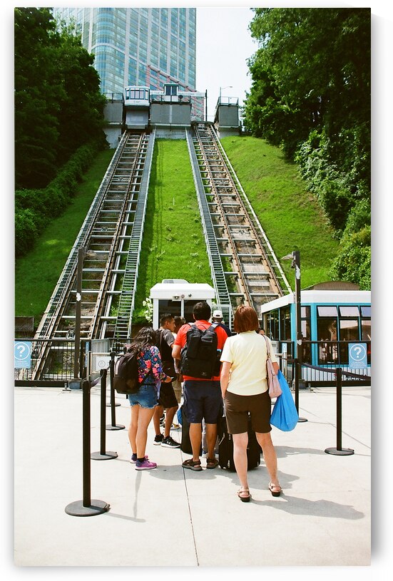Waiting for The Incline Railway by maniacvii