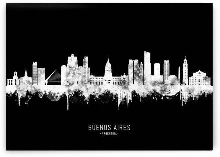 Buenos Aires Argentina BW by Towseef Dar