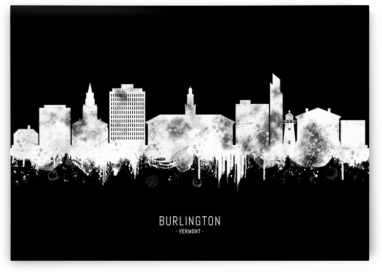 Burlington Vermont BW by Towseef Dar