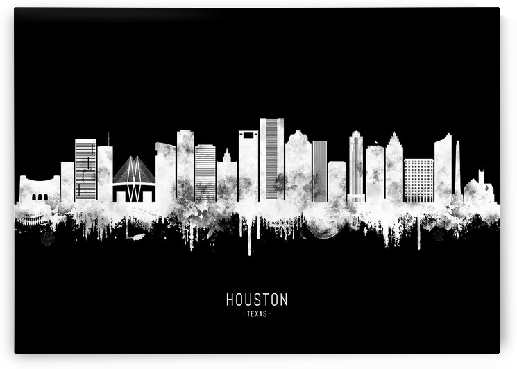 Houston Texas BW by Towseef Dar