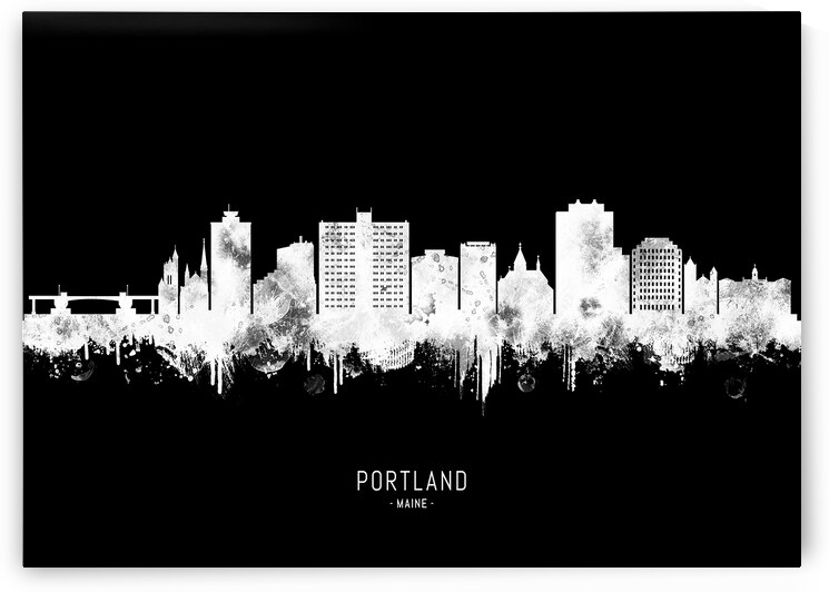 Portland Maine BW by Towseef Dar