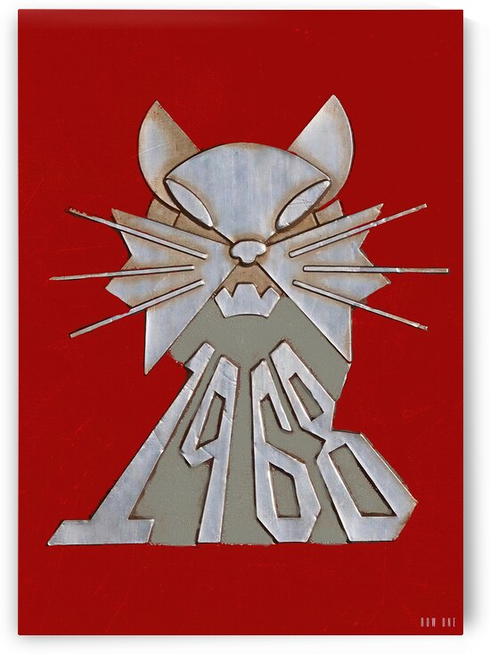 1968 Wildcat Art by Row One Brand