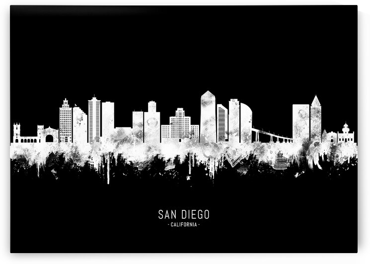 San Diego California BW by Towseef Dar