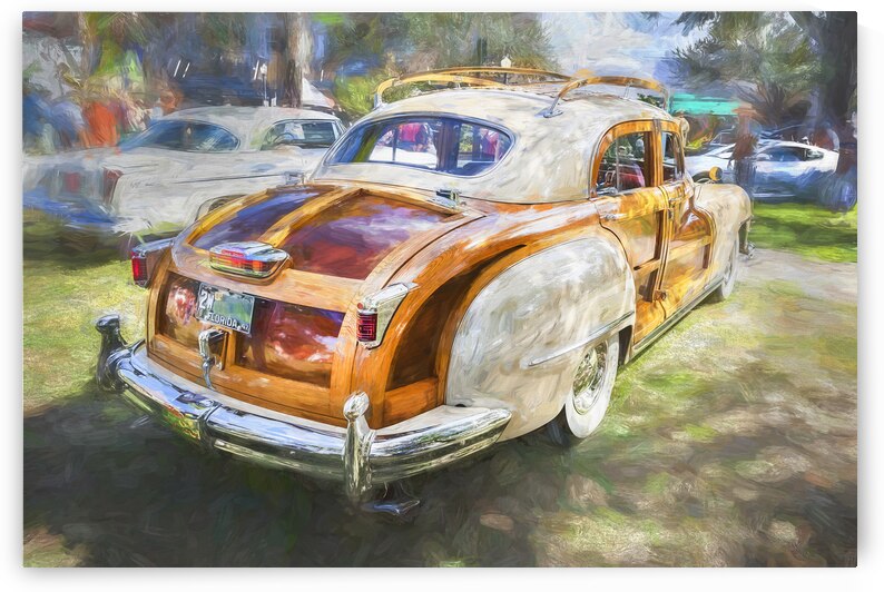 1947 Tan Chrysler Town And Country Sedan 4 Door X1 11 by Rich Franco