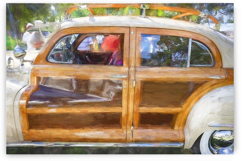 1947 Tan Chrysler Town And Country Sedan 4 Door X1 14 by Rich Franco