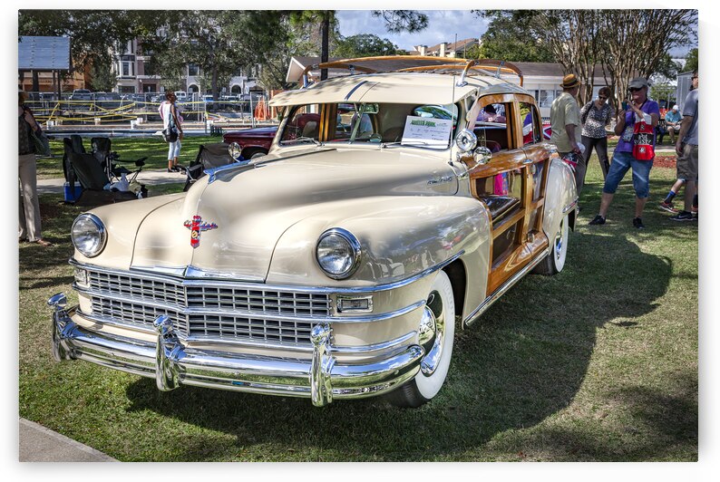 1947 Tan Chrysler Town And Country Sedan 4 Door X1 17 by Rich Franco