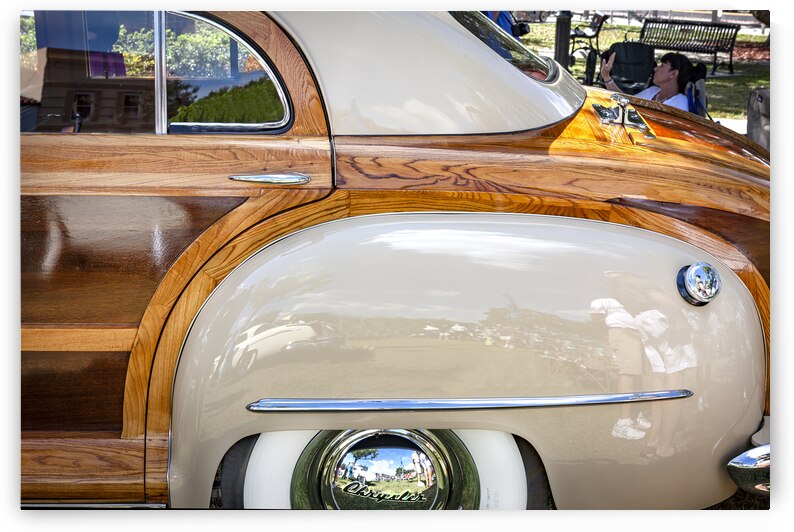 1947 Tan Chrysler Town And Country Sedan 4 Door X1 19 by Rich Franco