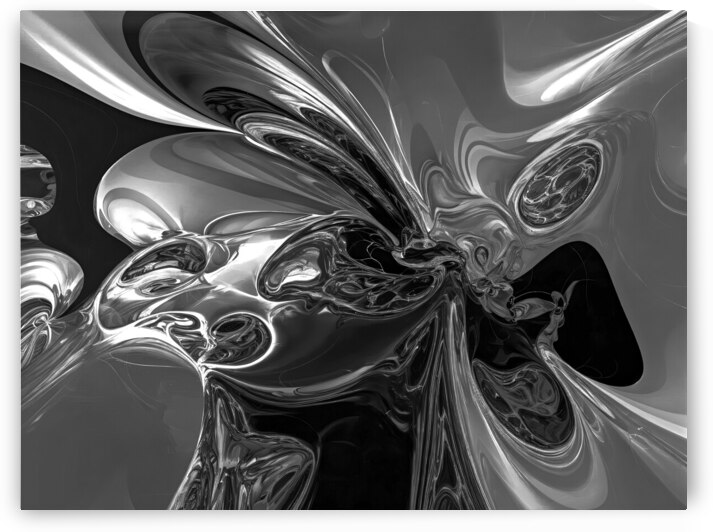 Liquid Abstract  by Byron Johnson