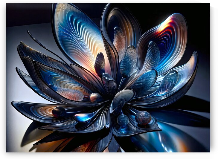 Floral Abstract  4  by Byron Johnson