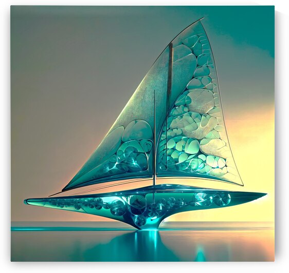 Aqua Sail  by Byron Johnson