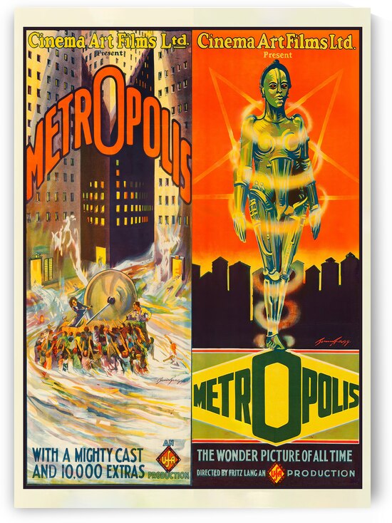 Metropolis Custom Poster by Vintage Poster Prints