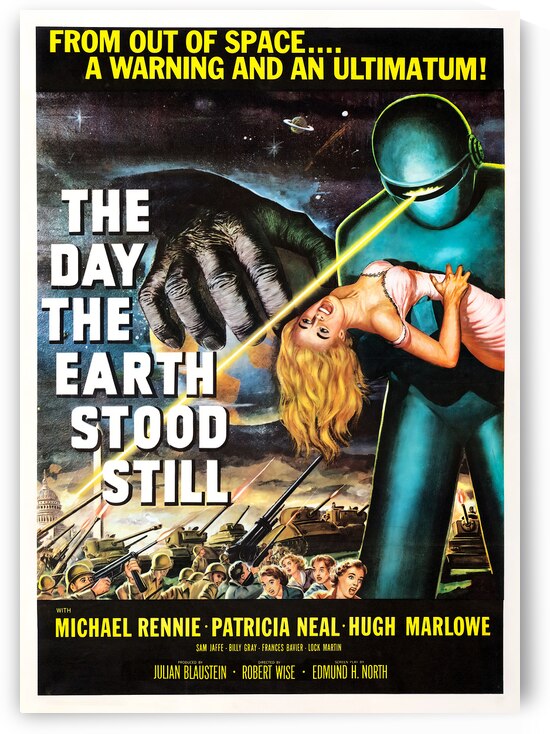 The Day The Earth Stood Still by Vintage Poster Prints
