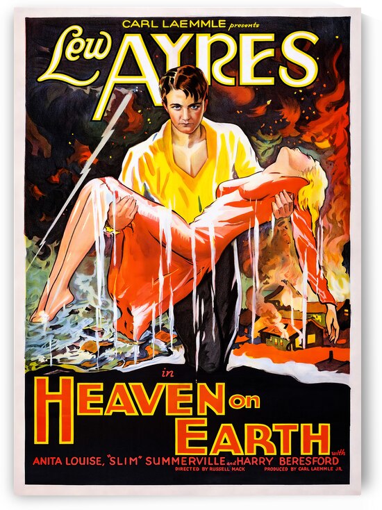 Heaven On Earth by Vintage Poster Prints