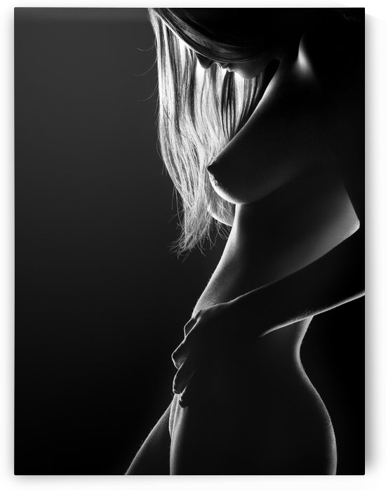 Nude woman bodyscape 34 by Johan Swanepoel
