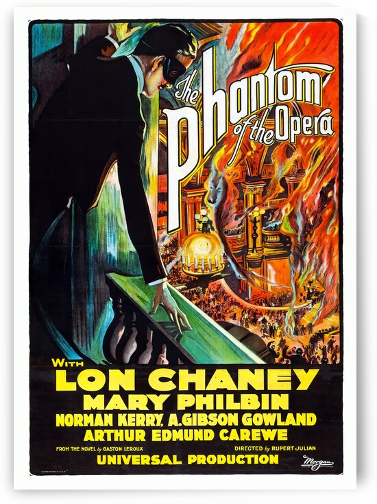 The Phantom of the Opera by Vintage Poster Prints