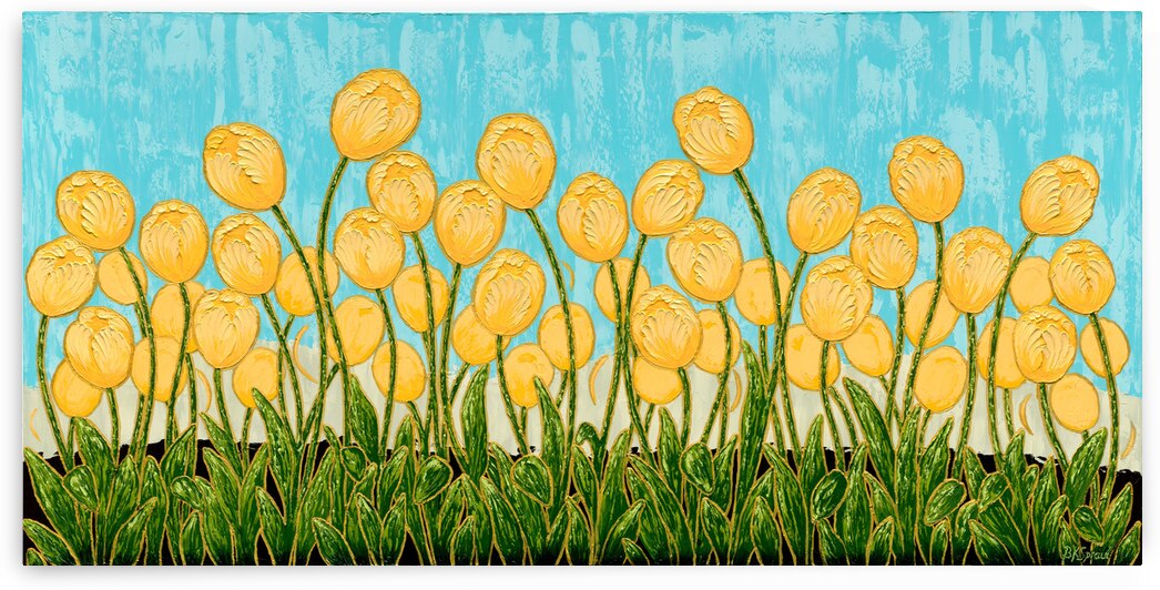 Yellow Tulips by Barbara K Spraul