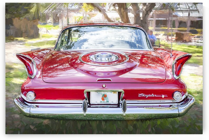 1960 Red Chrysler 300 F 2DR Hardtop X1 21 by Rich Franco