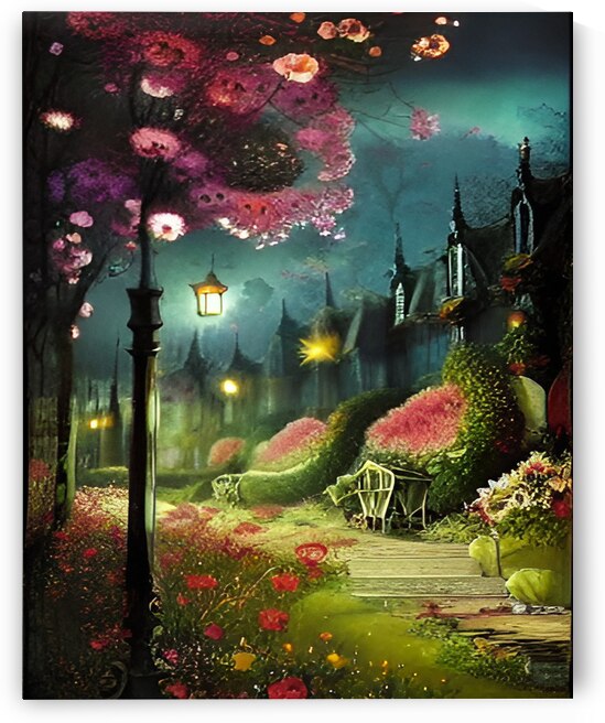 spring woods dream by Modern art