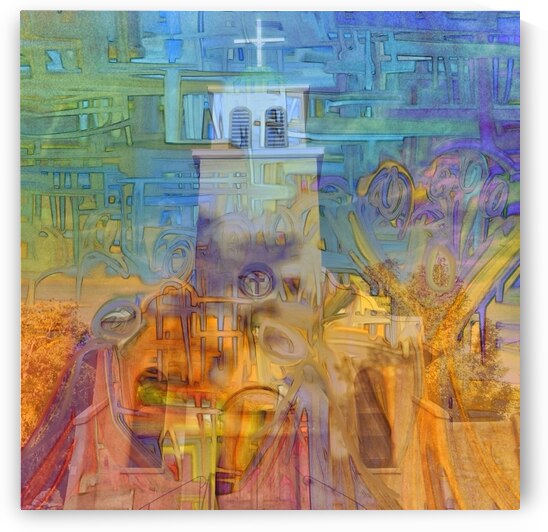 Church Unbound by Tom McGee Art  Landscapes Reimmagined