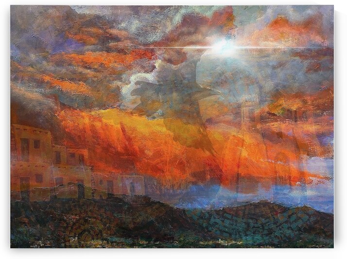 Spirit of Santa Fe by Tom McGee Art  Landscapes Reimmagined