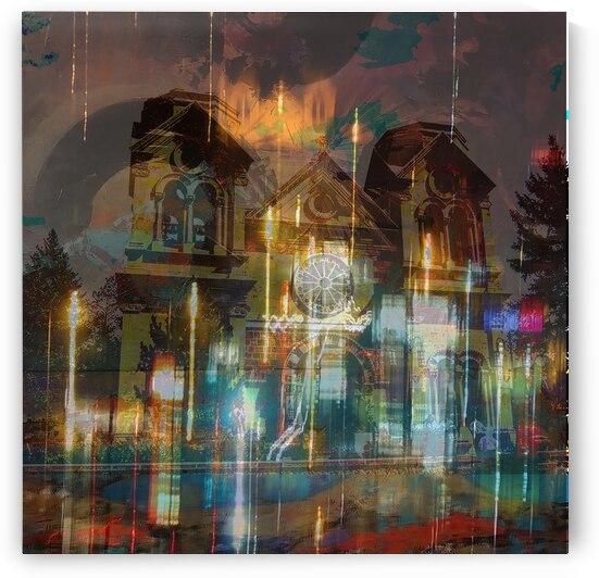 Light Is The Way in Darkness by Tom McGee Art  Landscapes Reimmagined