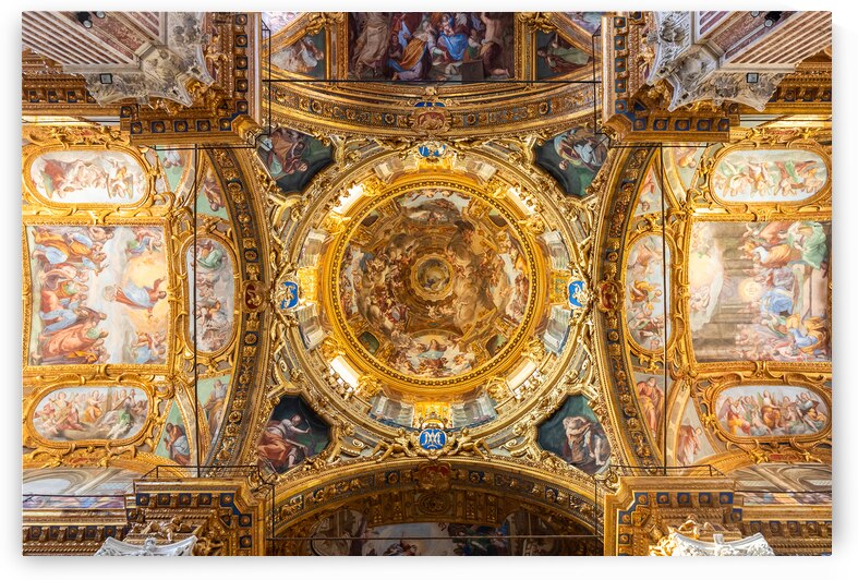 Genova Italy - Annunziatas Church - Basilica della Santissima  by Paolo Modena