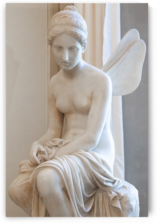Psyche Abandoned by Pietro Tenerani 1819 Carrara marble - the  by Paolo Modena